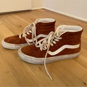 Vans SK8-Hi Brown Suede High Tops